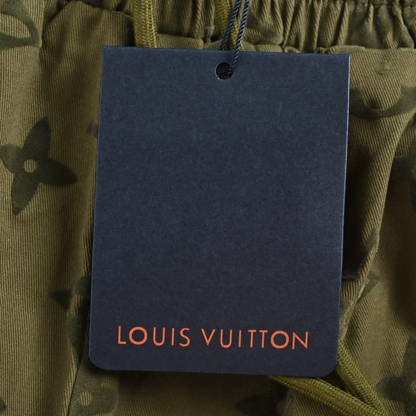 Louis Vuitton/Louis Vuitton presbyopic flocked shorts